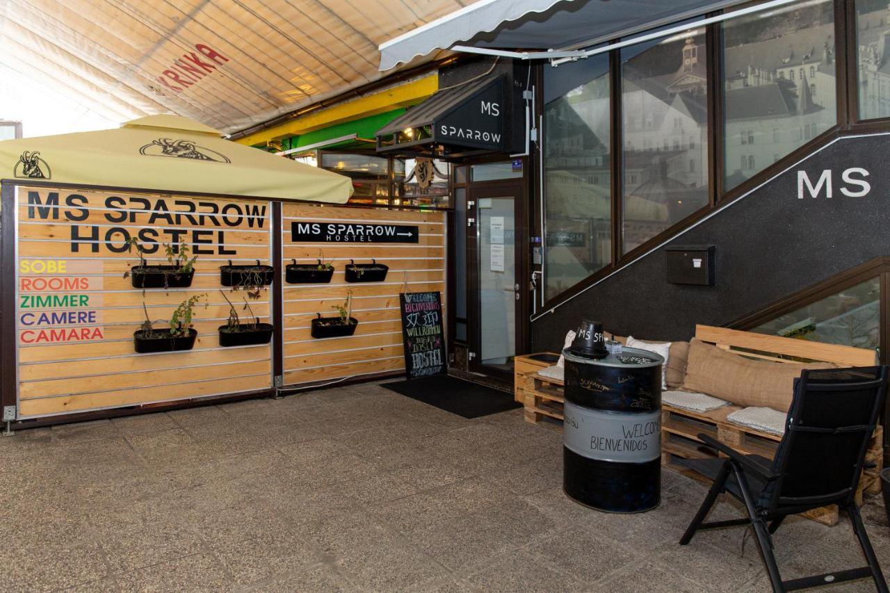 MS Sparrow Hostel Ljubljana Buitenkant foto